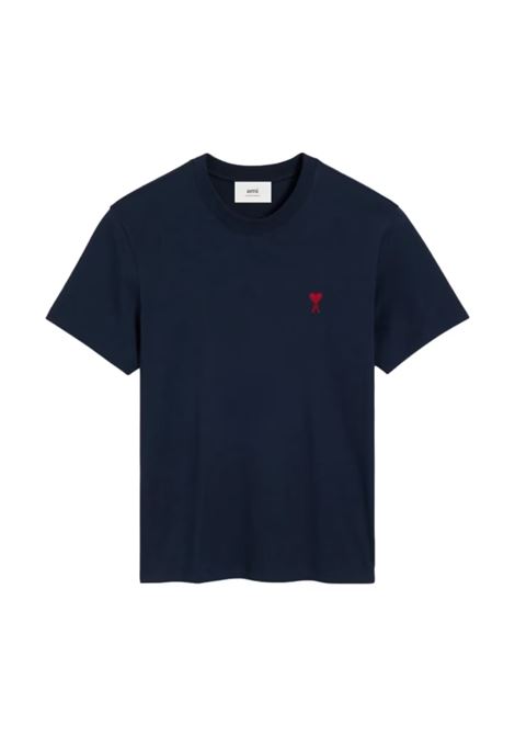 t-shirt adc nisex navy AMI PARIS | BFUTS003.724430